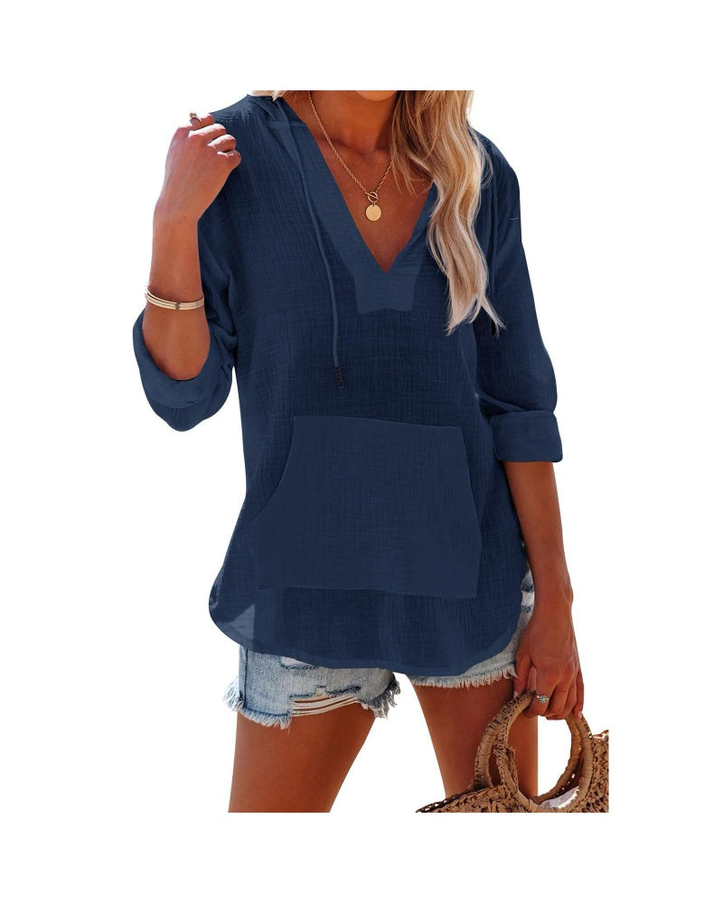 Coastal Breeze Hooded Top