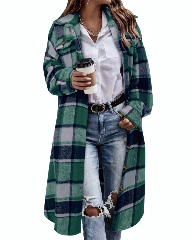Flannel Plaid Shacket