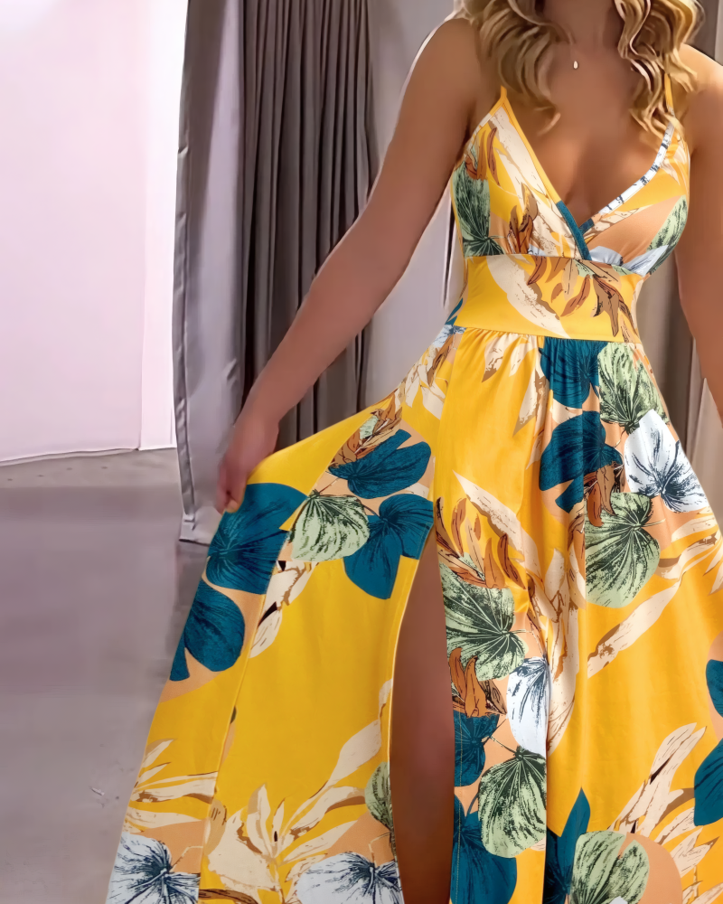 Pristine V NECK DRESS