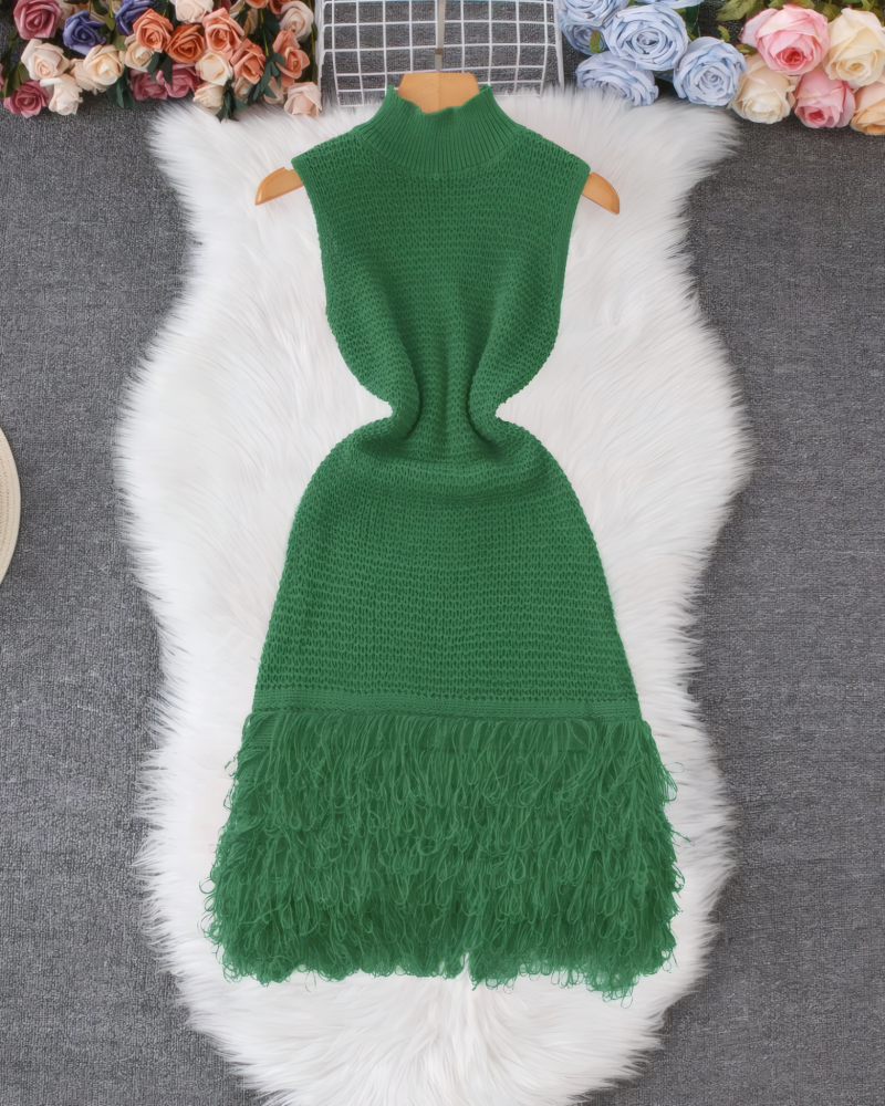 Catalina Crochet Maxi Dress