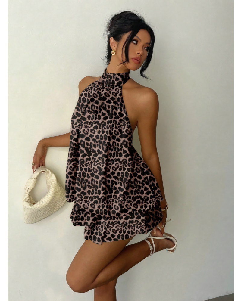 Enya Backless Mini Dress