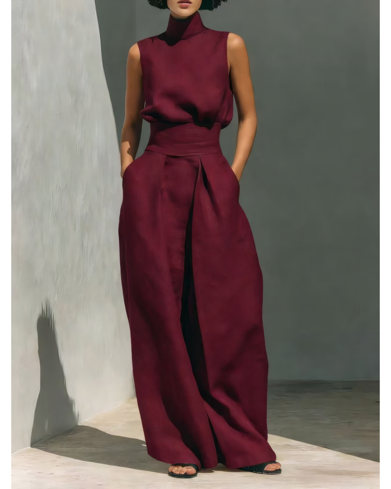 The Sandstone Linen Easy Set