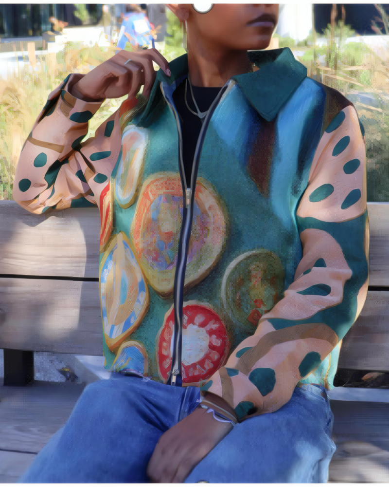 GIRL SCOUT COOKIES HANDMADE JACKET