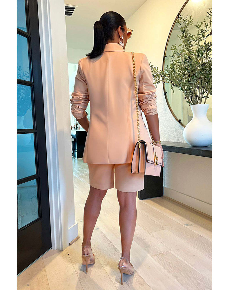 Saanvi Blazer Short Set Snazzyin