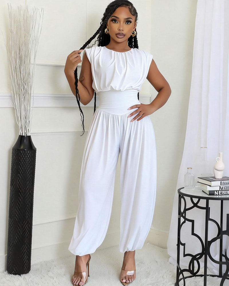 Seems Edgy Bodice Jumpsuit