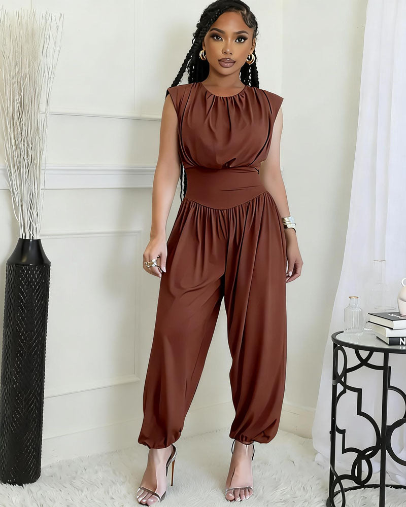 Seems Edgy Bodice Jumpsuit