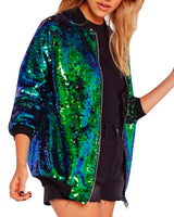 Stunning Days Sequin Bomber Jacket