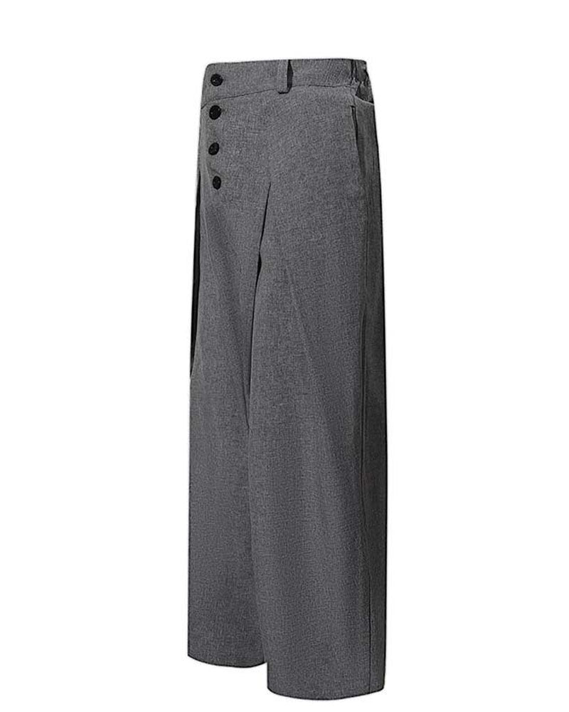 Shape Shift Pleated Barrel Pants