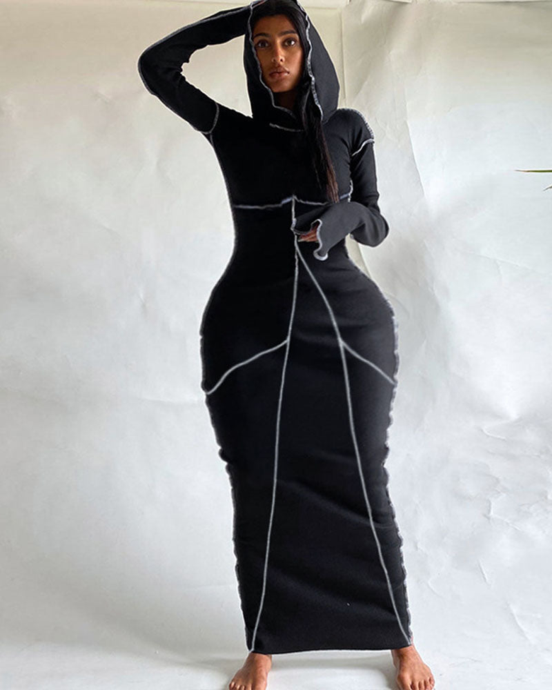 Shaped Hoodie Dress