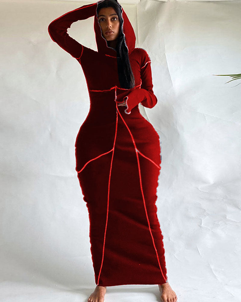 Shaped Hoodie Dress