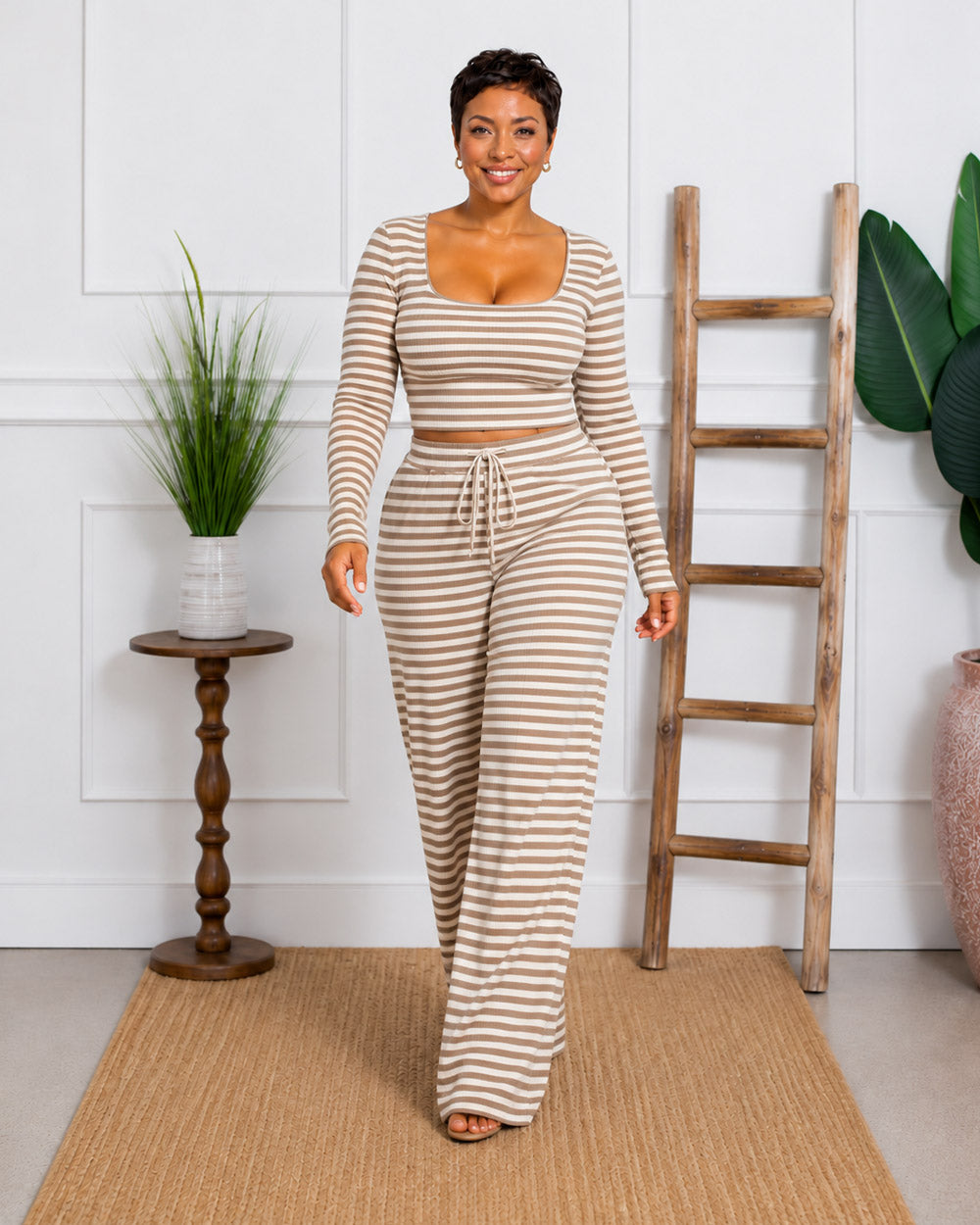 Simple Downtown Stripe Set