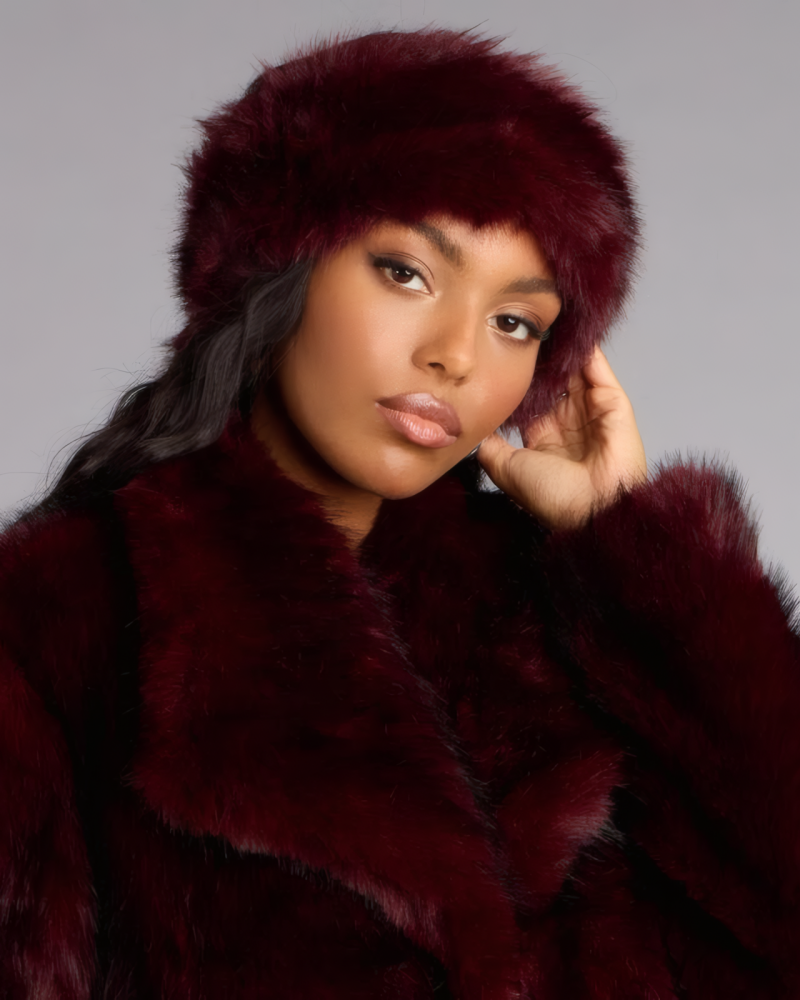 Snow Kissed Faux Fur Headband