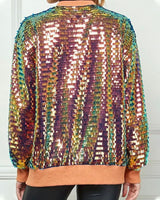 Stunning Days Sequin Bomber Jacket