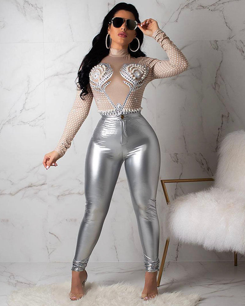 Supa Dope Metallic Jeans