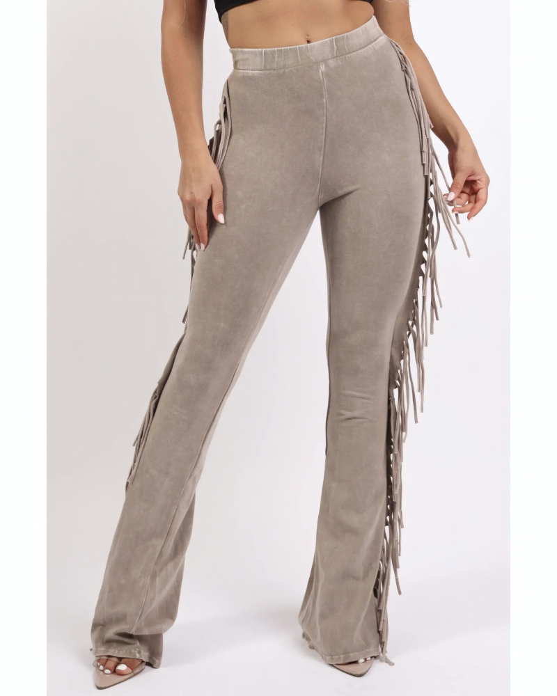 Good Times Fringed Flare Pant