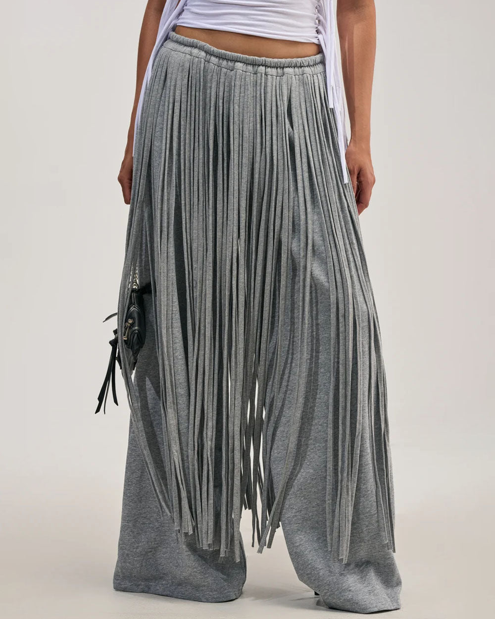 In Motion Fringe Wide-Leg Pants