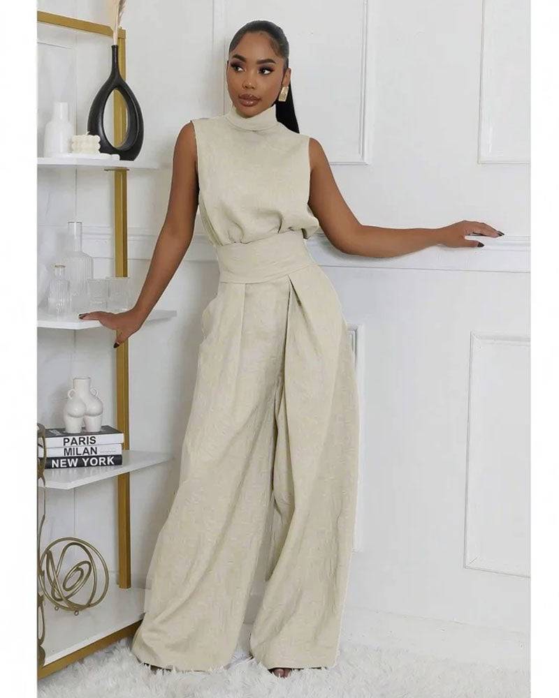 The Sandstone Linen Easy Set