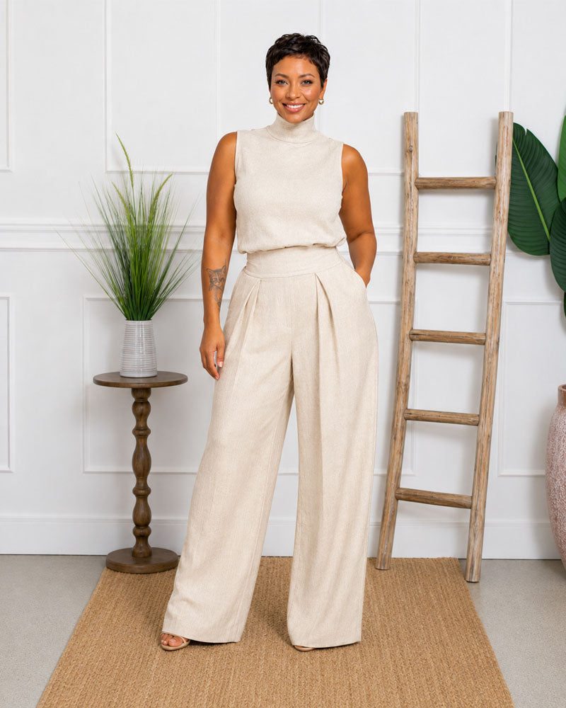 The Sandstone Linen Set