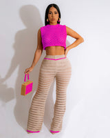 Tina Knit Pants Set