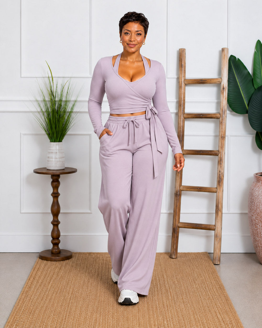 Triple Take 3-Piece Wide-Leg Set