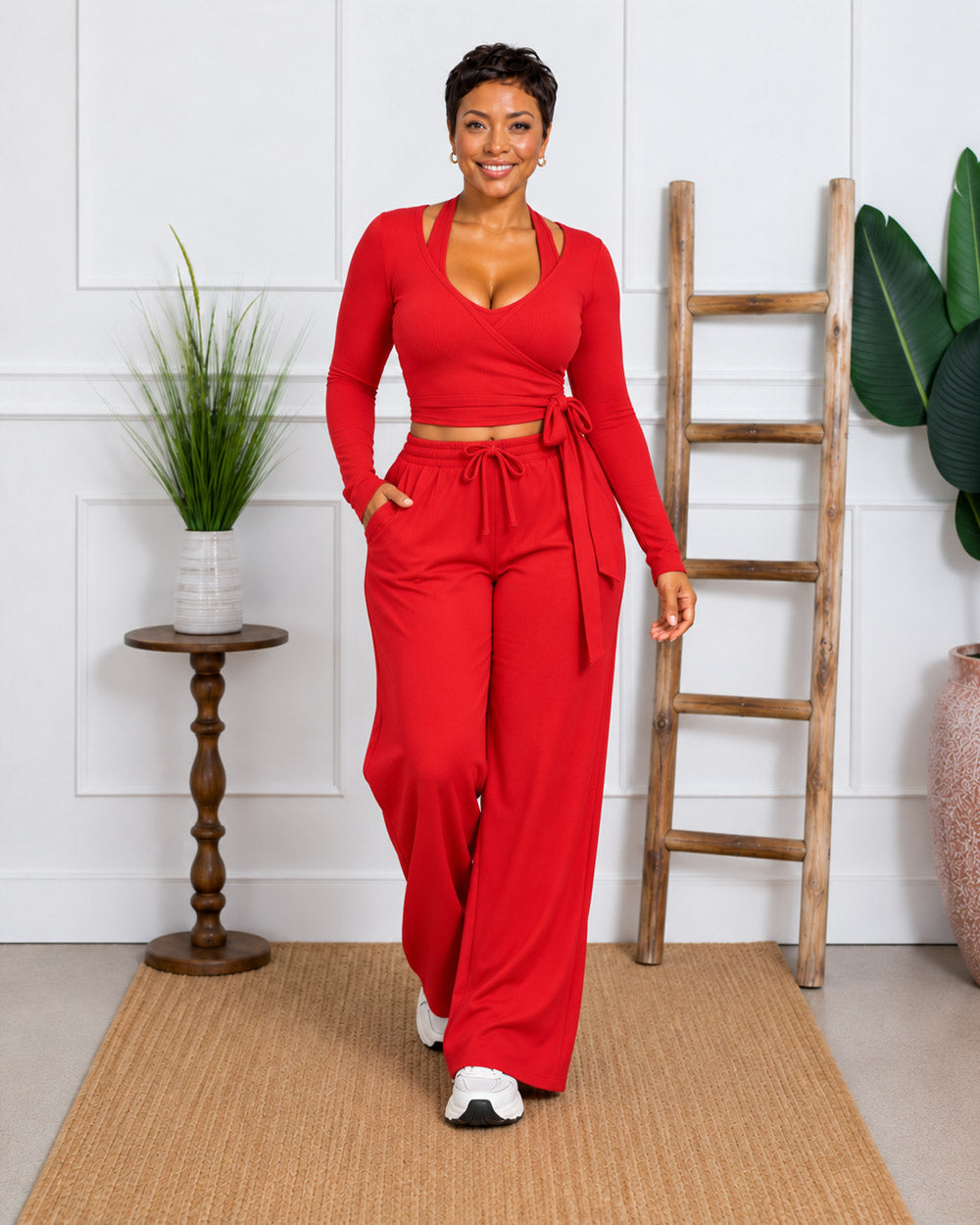 Triple Take 3-Piece Wide-Leg Set