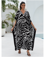 Tropical Kaftan Dress