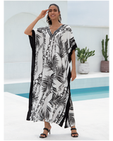 Tropical Kaftan Dress