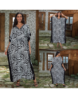 Tropical Kaftan Dress