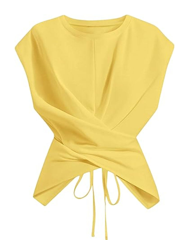 Twist Drape Tee