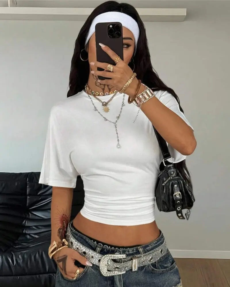 Weekday cinched waist T-shirt