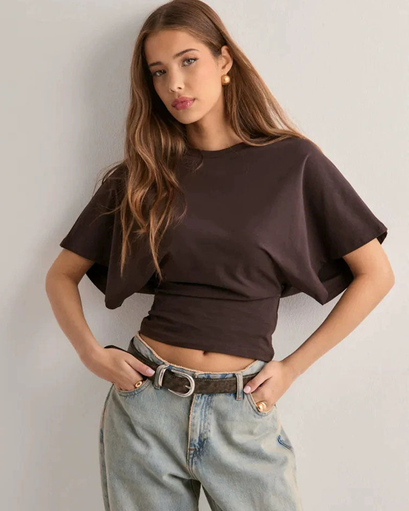 Weekday cinched waist T-shirt