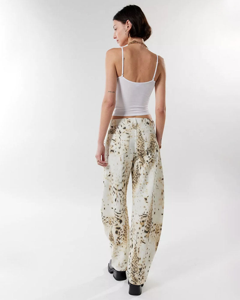 Wild Prowl Retro Denim Barrel Jeans