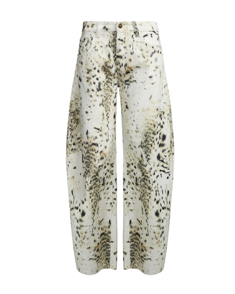 Wild Prowl Retro Denim Barrel Jeans