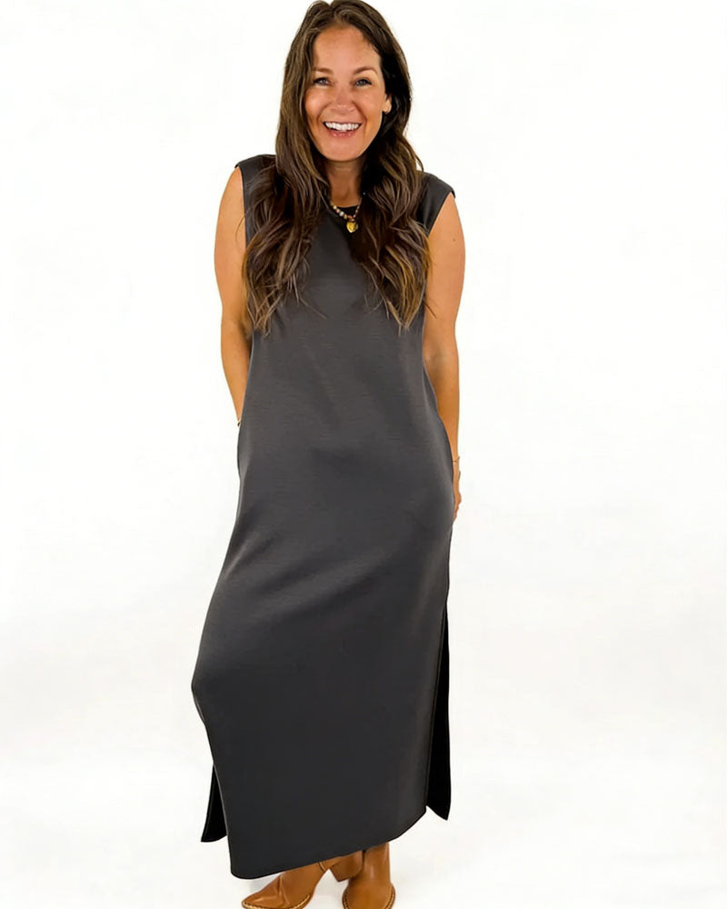 Wrinkle-Free Maxi Dress
