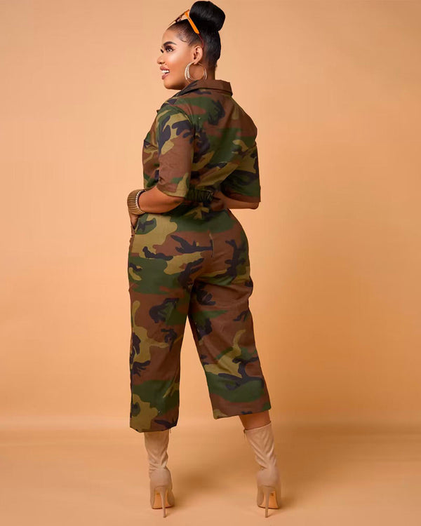 Keke Camo Jumpsuit