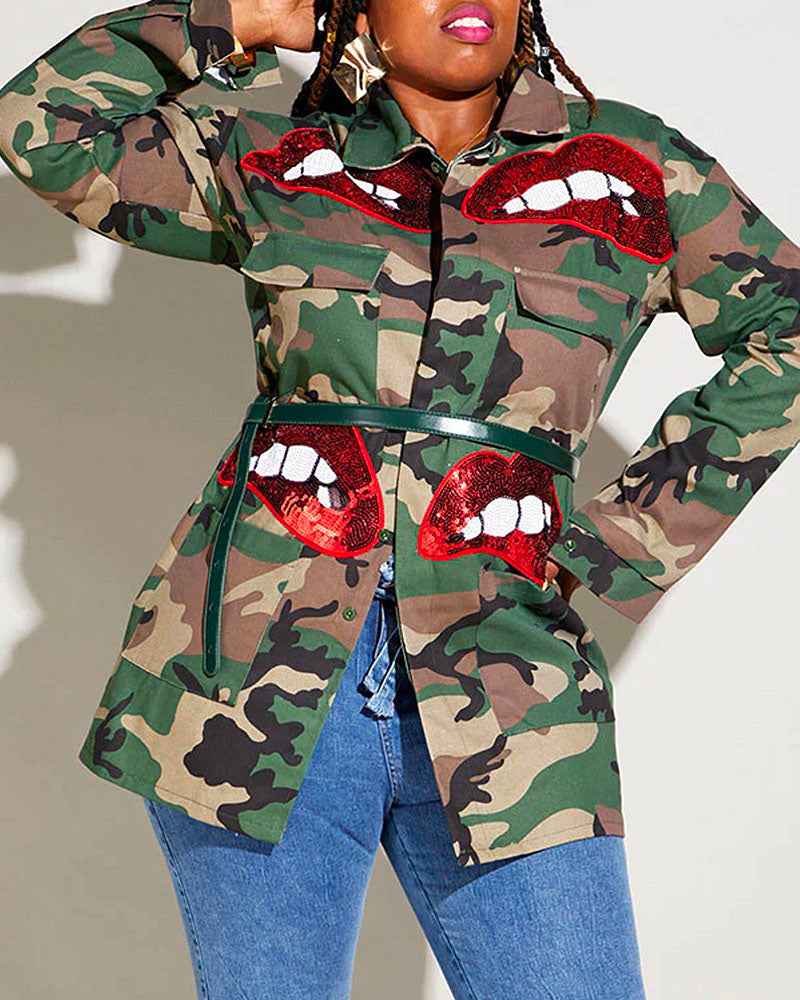 Camo Kisses Jacket