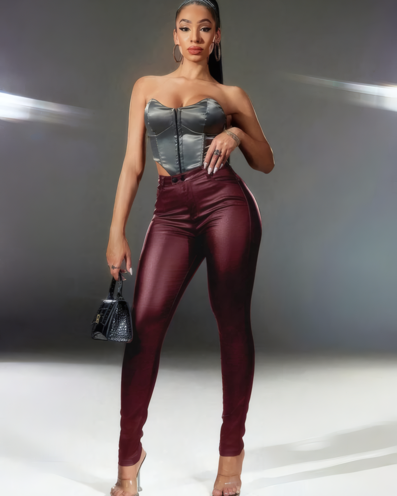 High Waist Skinny Leggings