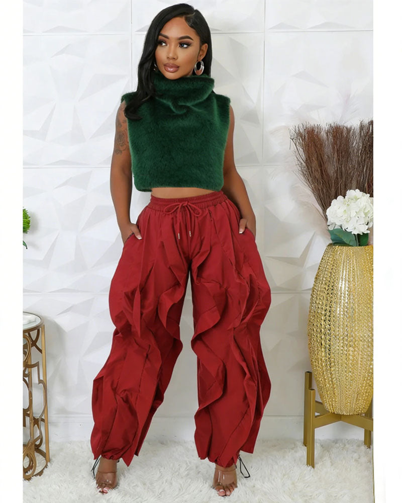 Headed To Aspen Fur Top