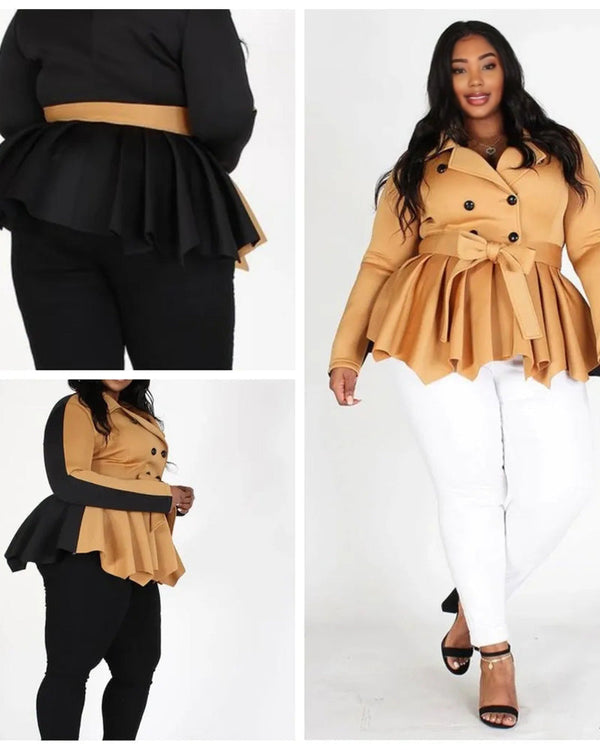 Elle Peplum Jacket