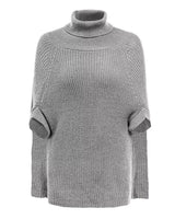 Turtleneck Batwing Knit Sweater