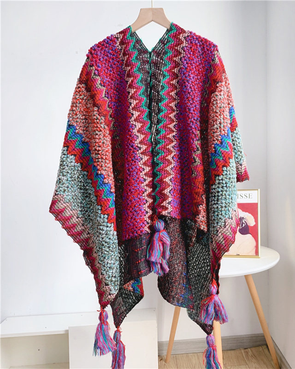 Crochet Patterned Shawl