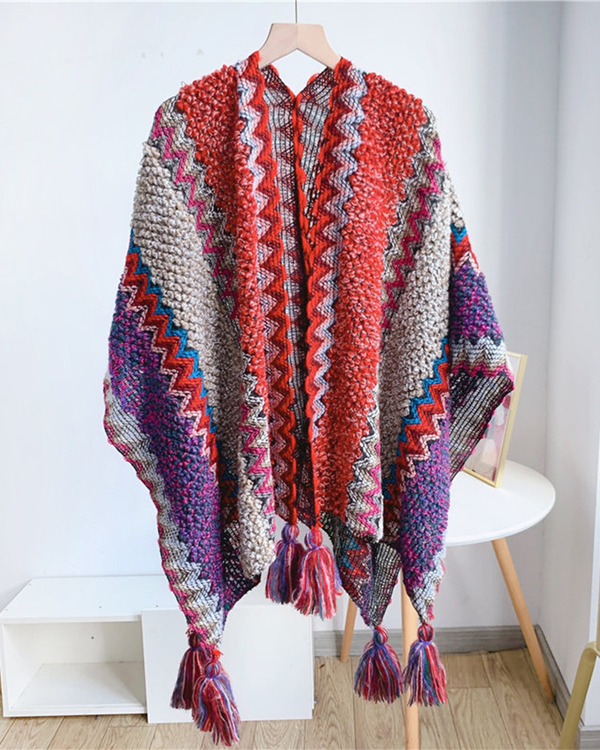 Crochet Patterned Shawl