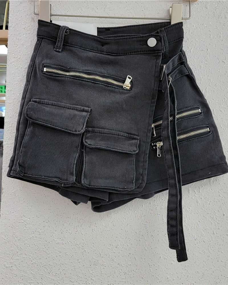 Atlanta Denim Skort