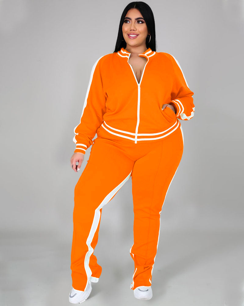 Janay Cold Shoulder Tracksuit