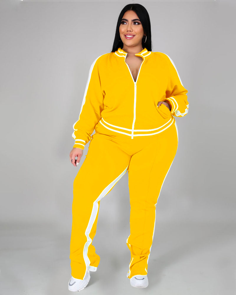 Janay Cold Shoulder Tracksuit